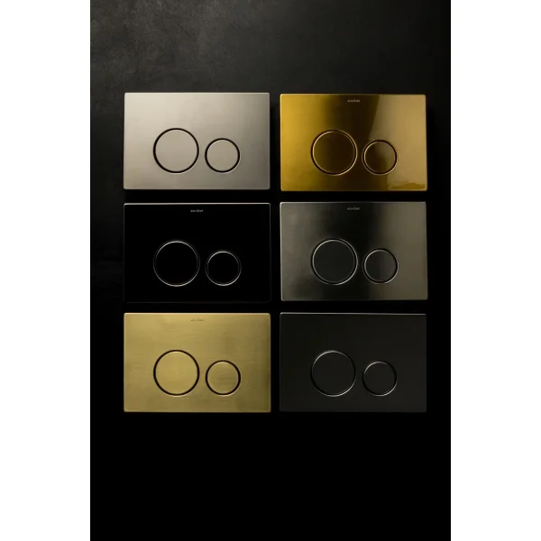 Кнопка смыва Boheme 649-BR для инсталляции, бронза