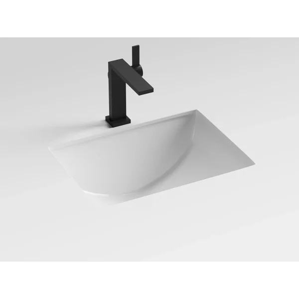 Раковина Ceramicanova Era CN15002 46x34,8 см, встраиваемая снизу, белый