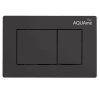 Панель смыва AQUAme AQM4102B, черный