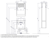 Шкаф-пенал Aquaton Капри 1A230503KP01R 163 белый глянец