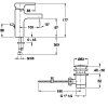 Смеситель Jacob Delafon Strayt E37327-CP для раковины