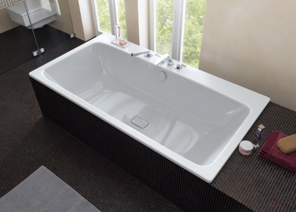 Ванна стальная Kaldewei Asymmetric Duo 742 180x90 см Anti-slip + Easy-clean