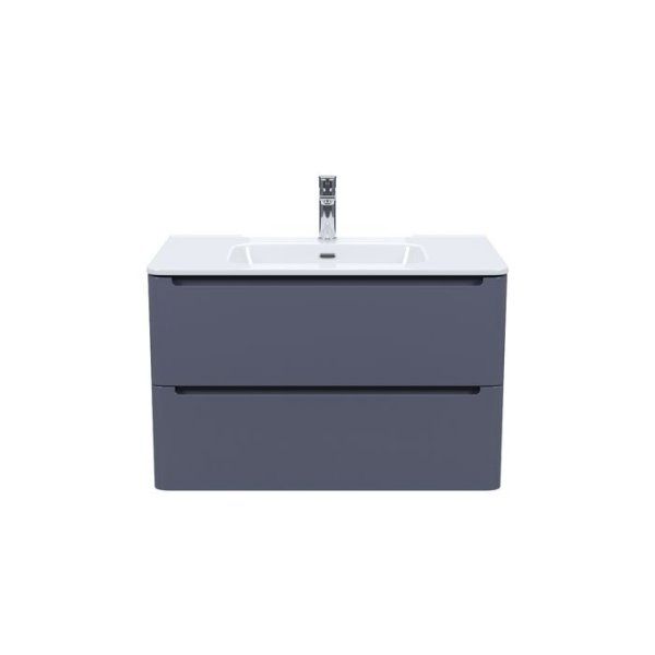 Тумба с умывальником, подвесная, 80 см, темно-серый, Edifice, IDDIS подходит умыв. 0108000i28 (EDXNI8VD0DXF0iUG95RPK)