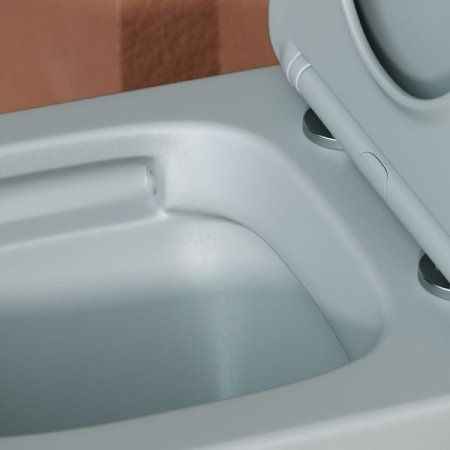 Унитаз подвесной Ceramica Nova Balearica CN6000MH антрацит матовый