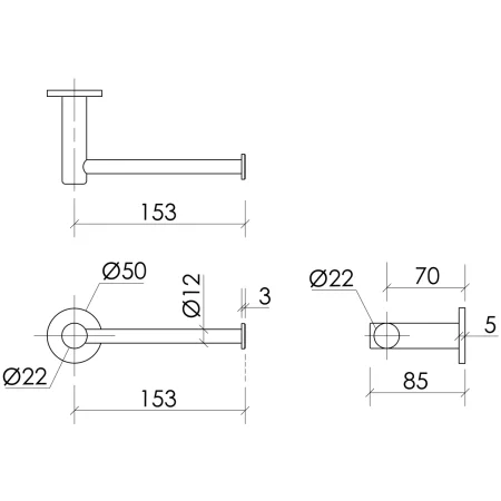 Держатель туалетной бумаги Sancos Base SC9026BN никель