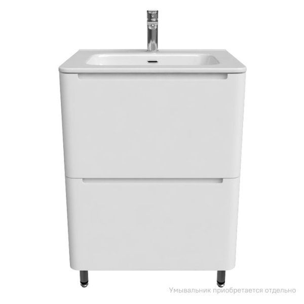 Тумба напольная, белая, 60 см, Edifice, IDDIS, EDI60WFi95. Подходит ум. 0106000i28