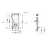 Система инсталляции Duravit DuraSystem WD1004000000 для подвесного унитаза