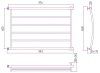 Полотенцесушитель водяной Стилье Минор 0602 60х100 хром