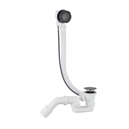 Слив-перелив (полуавтомат) Grocenberg GB240BL, черный