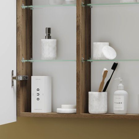 Зеркальный шкаф для ванной комнаты SANCOS Mirror 890x150х740 мм, с LED подсветкой, цвет дуб чарльстон,  MI90ECH