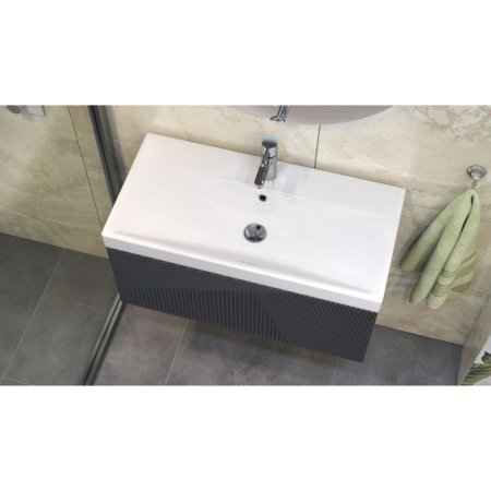 Раковина Velvex 9696-80 80х40 белый