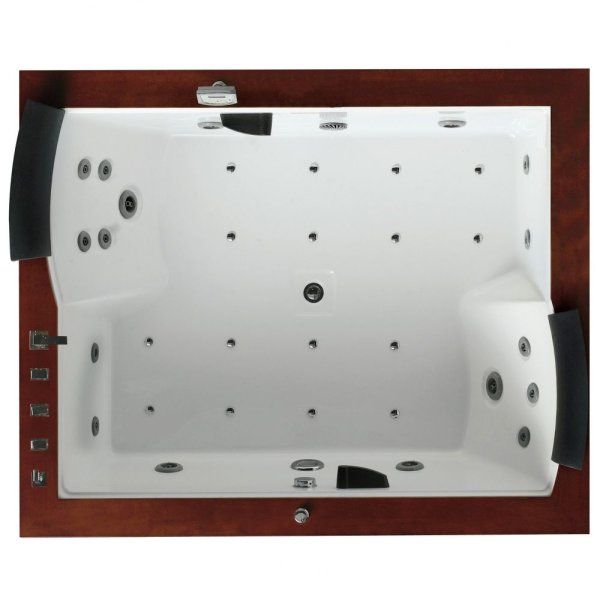 Акриловая ванна Gemy G9052 II K L с гидромассажем