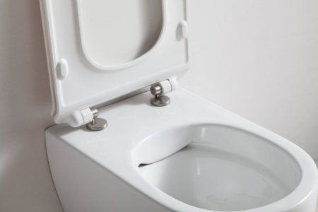 Унитаз подвесной SSWW CT2039V с тонкой крышкой, белый глянцевый