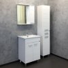 Зеркало-шкаф COMFORTY "Модена М-60" белый матовый