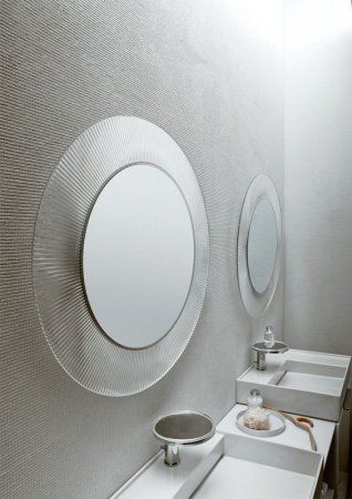 Зеркало Laufen Kartell by Laufen 3.8633.3.084.000.1 с подсветкой, прозрачный пластик
