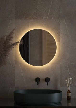 Зеркало с LED-подсветкой настенное Defesto Opti DF 2852 50x50