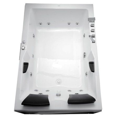 Акриловая ванна Gemy G9061 B L с гидромассажем