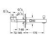 Излив Grohe Universal Cube 13304000 для ванны