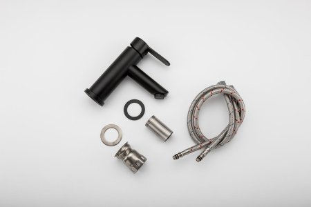 Смеситель для раковины Frap F10801-6, однорычажный, черный