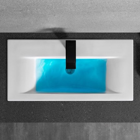 Умывальник CeramaLux 9393-80, Белый