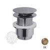 Донный клапан Migliore Ricambi ML.RIC-10.120.BR "click-clack" без перелива