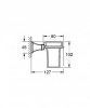 Стакан Grohe Grandera 40626000 с держателем, хром