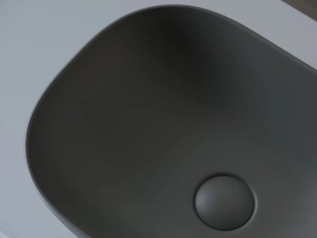 Раковина Ceramica Nova Element CN6009MDH 45.5x32.5x13.5 антрацит матовый темный