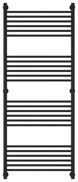 Полотенцесушитель водяной Сунержа Богема+ прямая 31-0220-1560 1500x600 черный матовый