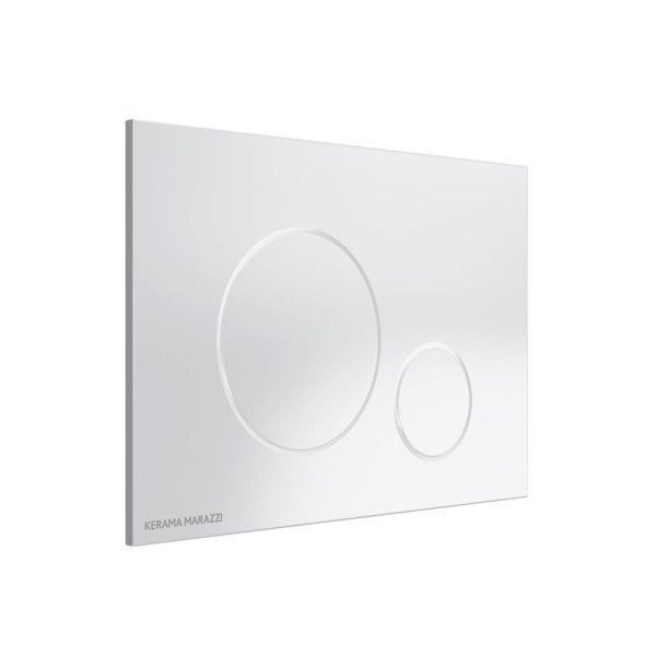 Кнопка смыва Kerama Marazzi M670KM белый глянцевый