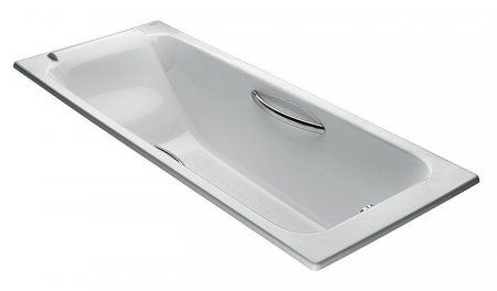 Чугунная ванна Jacob Delafon Parallel E2948-00 170х70 с отверстиями для ручек