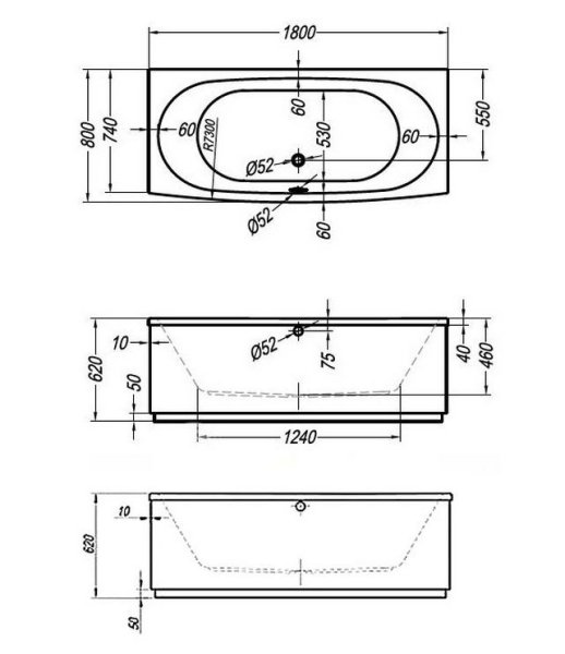 Акриловая ванна Kolpa San Vip 180х80