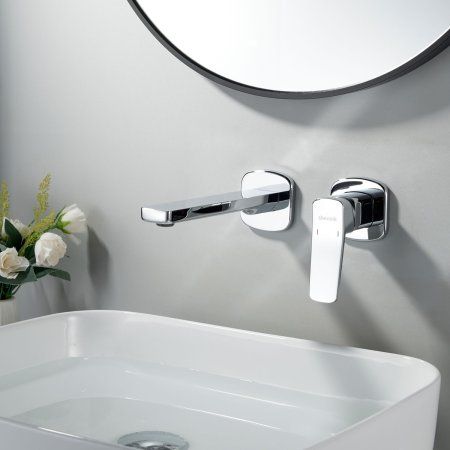 Смеситель для раковины однорычажный встроенный Shevanik S9941, Хром