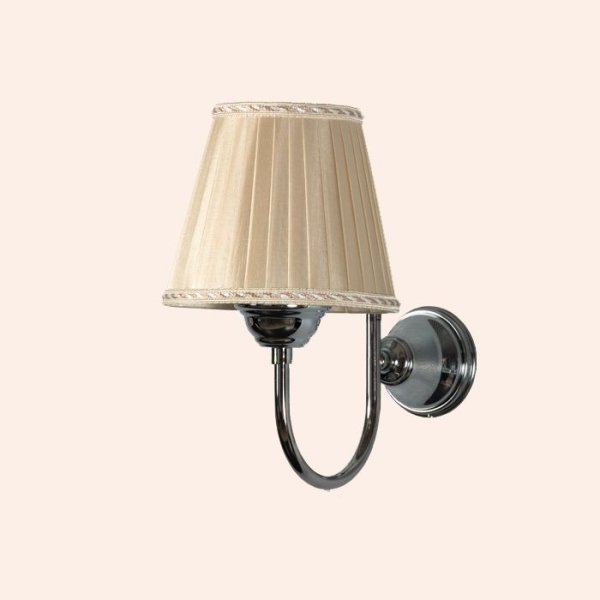 Светильник Tiffany World Harmony настенный без абажура, хром