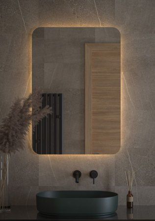 Зеркало с LED-подсветкой настенное Defesto Opti DF 2819 70x100