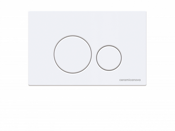 Инсталляция Ceramica Nova Envision/Round CN1001W с кнопкой смыва, белый