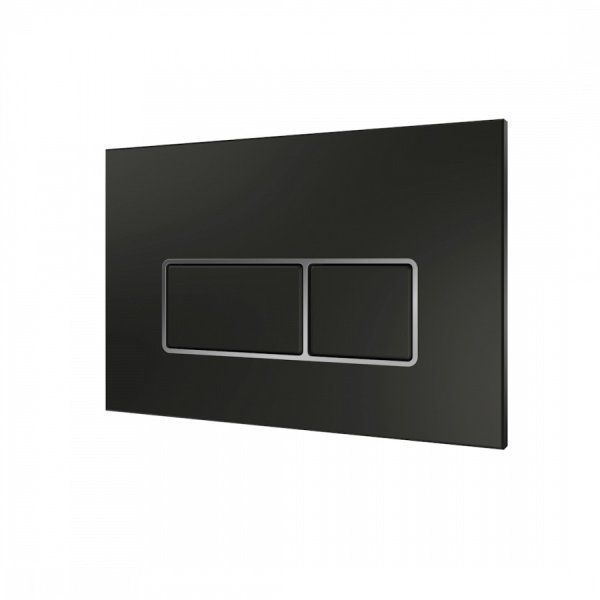 Клавиша смыва Maretti Umbria AC12UM-564, черный/хром