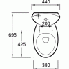 Крышка-сиденье Jacob Delafon Presqu'ile E70003-00 с микролифтом