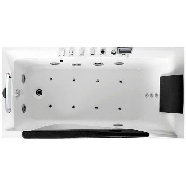 Акриловая ванна Gemy G9055 O L с гидромассажем