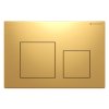 Клавиша смыва Terminus 82K24х16G, брашированное золото