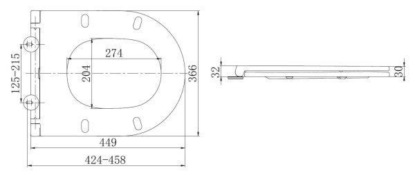 Крышка-сиденье Allen Brau Priority 4.31010.20 белый