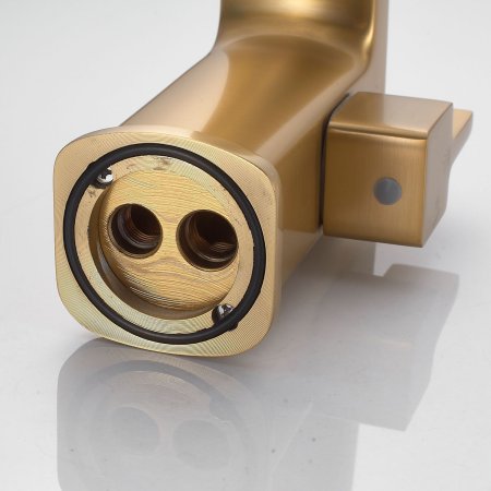 Смеситель для ванны Shevanik S9PY91JL2GJB, Золотой сатин