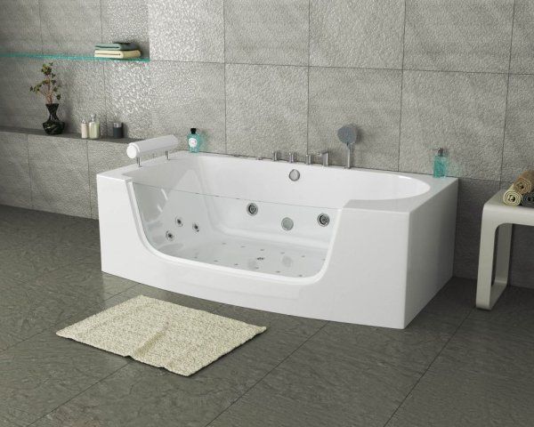 Акриловая ванна Grossman GR-18590 185х90 с гидромассажем