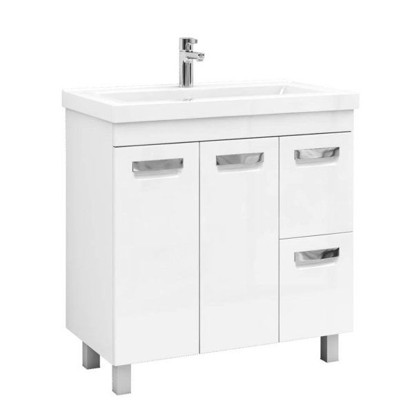 Тумба под раковину  VIGO Plaza 800-2-2 (Миранда) (tn.PLA.MIR.80.2D.2Y)