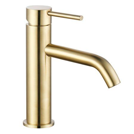 Смеситель для раковины AQUAme Siena AQM6210BG brushed gold