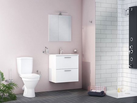 Унитаз - компакт Vitra Norm Blanc 345х650х810, напольный, быстросьемное сиденье термопласт с микролифтом, белый (9837B099-7201)