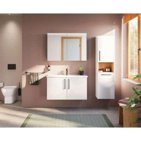 Шкаф-зеркало VitrA Core 66912 100 с подсветкой