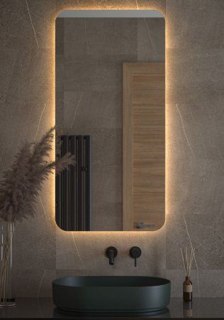 Зеркало с LED-подсветкой настенное Defesto Opti DF 2818 60x120