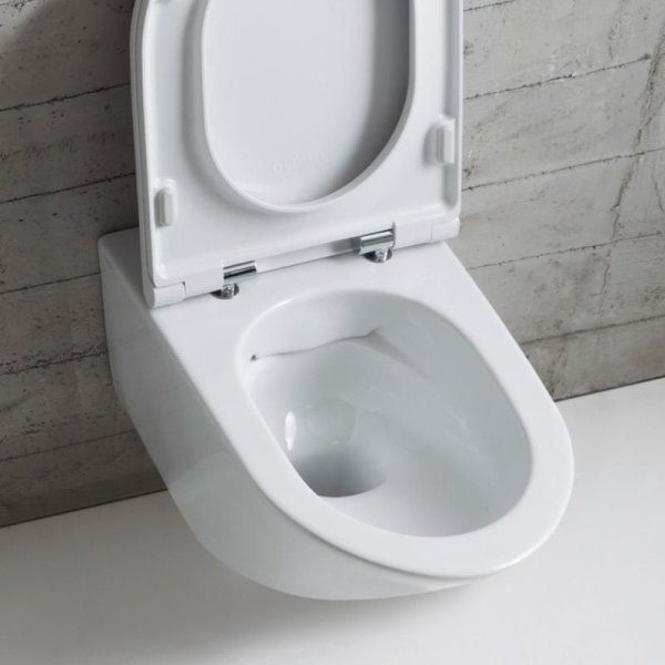 Чаша для подвесного унитаза GLOBO Forty3 FOS05.BI белый