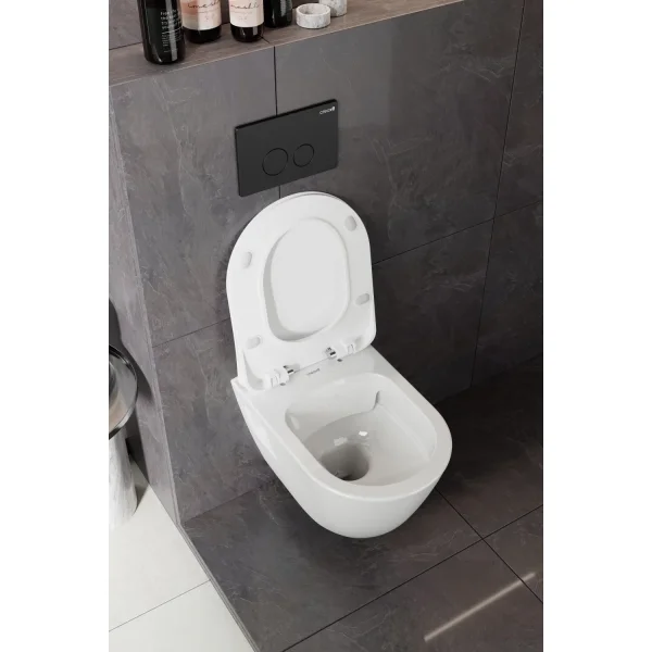 Унитаз подвесной Creavit Terra TP329-11CB00E-0000 безободковый, белый