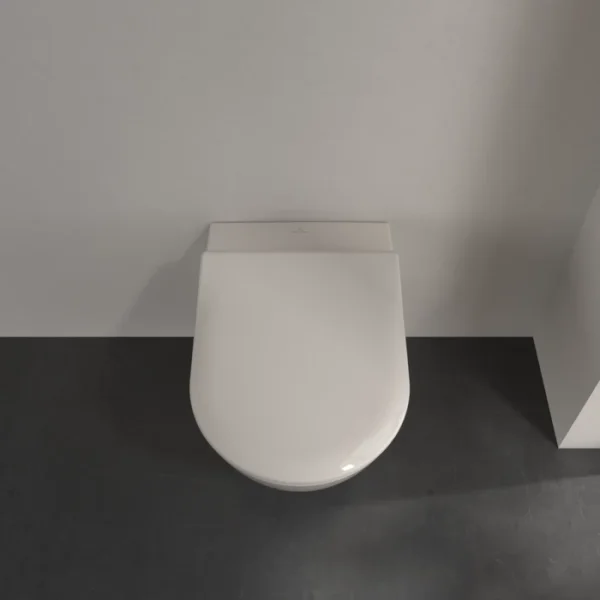 Унитаз подвесной Villeroy & Boch Subway 2.0 Pеrgamon 5614R0R3 безободковый, пергамон глянец